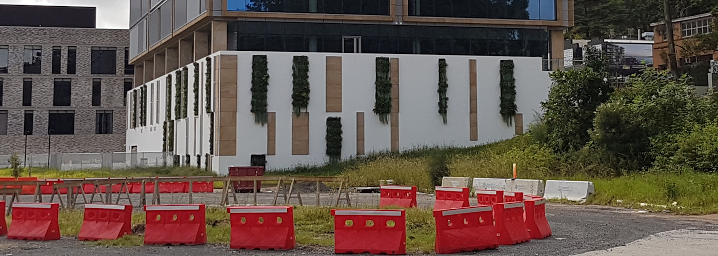 Living Walls On Side Of Building In Australia