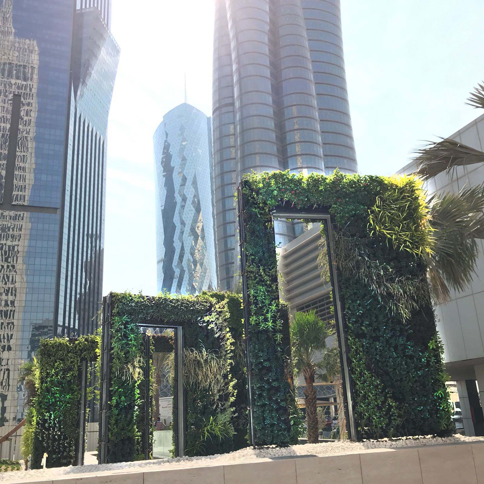 Living Walls In Doha Qatar