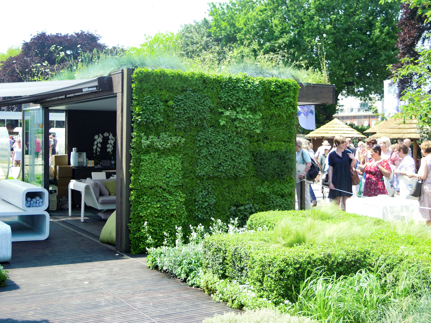 Living Wall and Ground Landscaping at Chelsea Flower Show