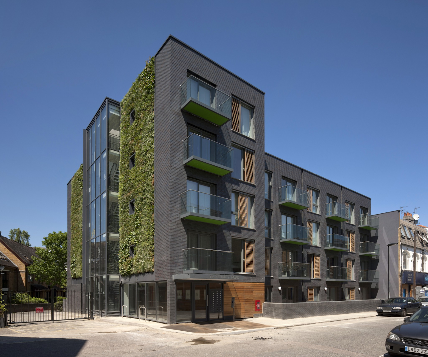 Fermoy Road Residential Development With Two Evergreen Living Walls