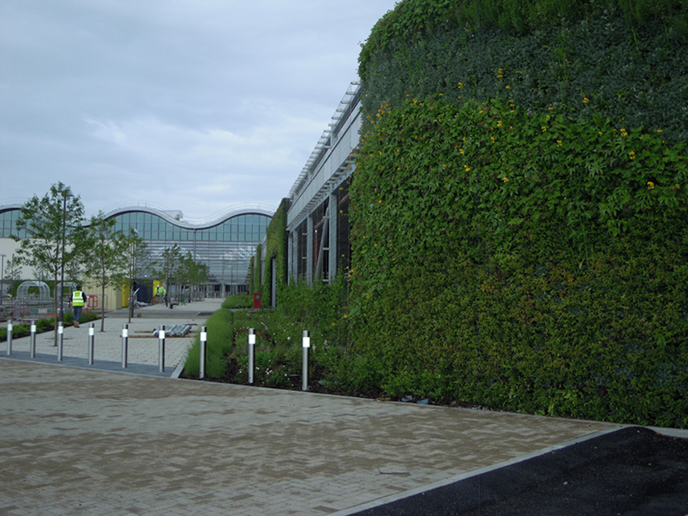 living walls at cheshire oaks marks and spencer