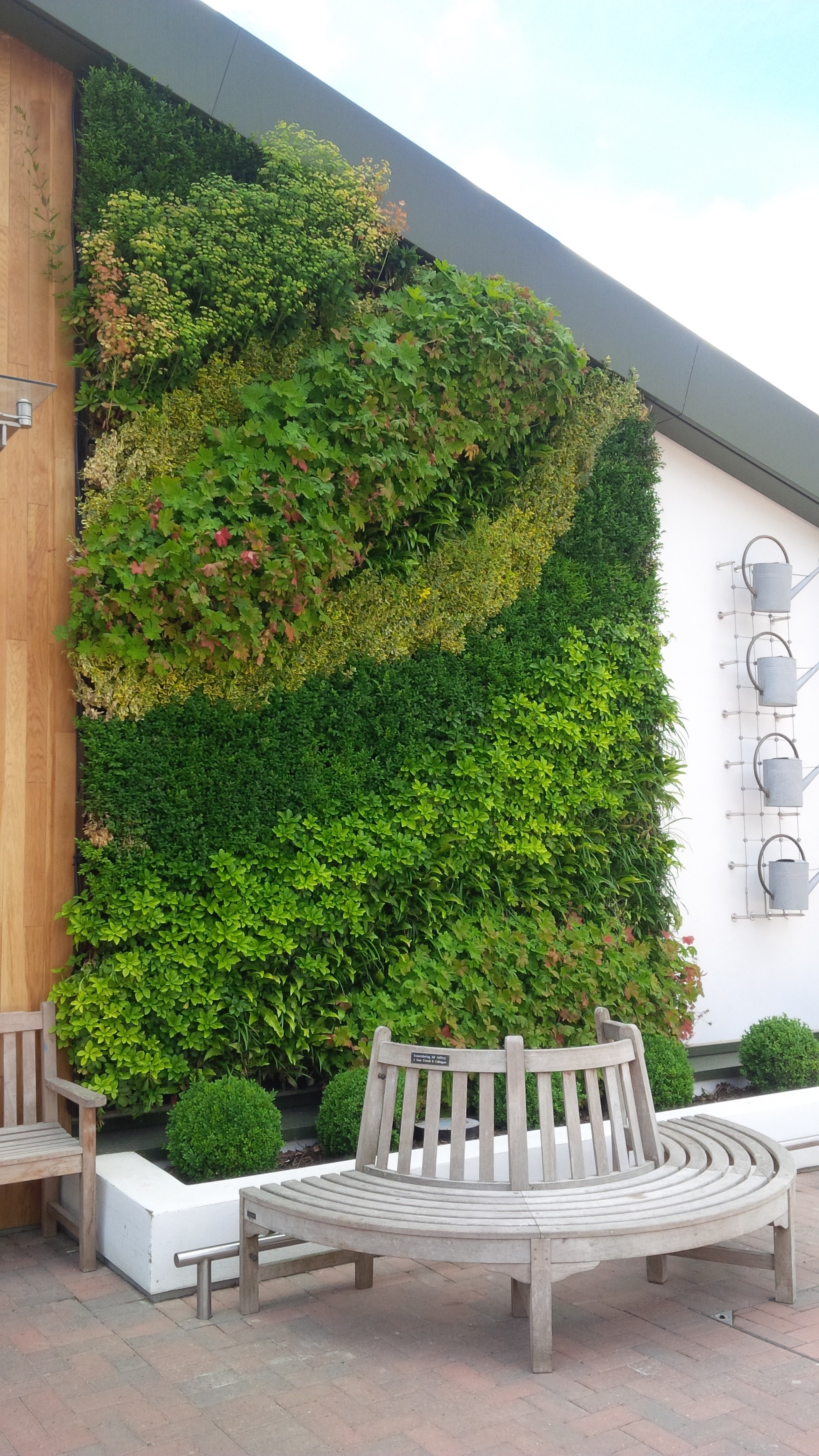 Stunning Vertical Garden Living Wall At Tunbridge Wells Garden Centre