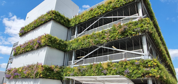 Using Living Walls on Multi-storey Car Parks to Create Environmental Assets